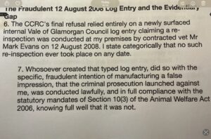 statement of witness
